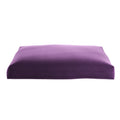 Velvet Zabuton Meditation Cushion in Sweet Berry