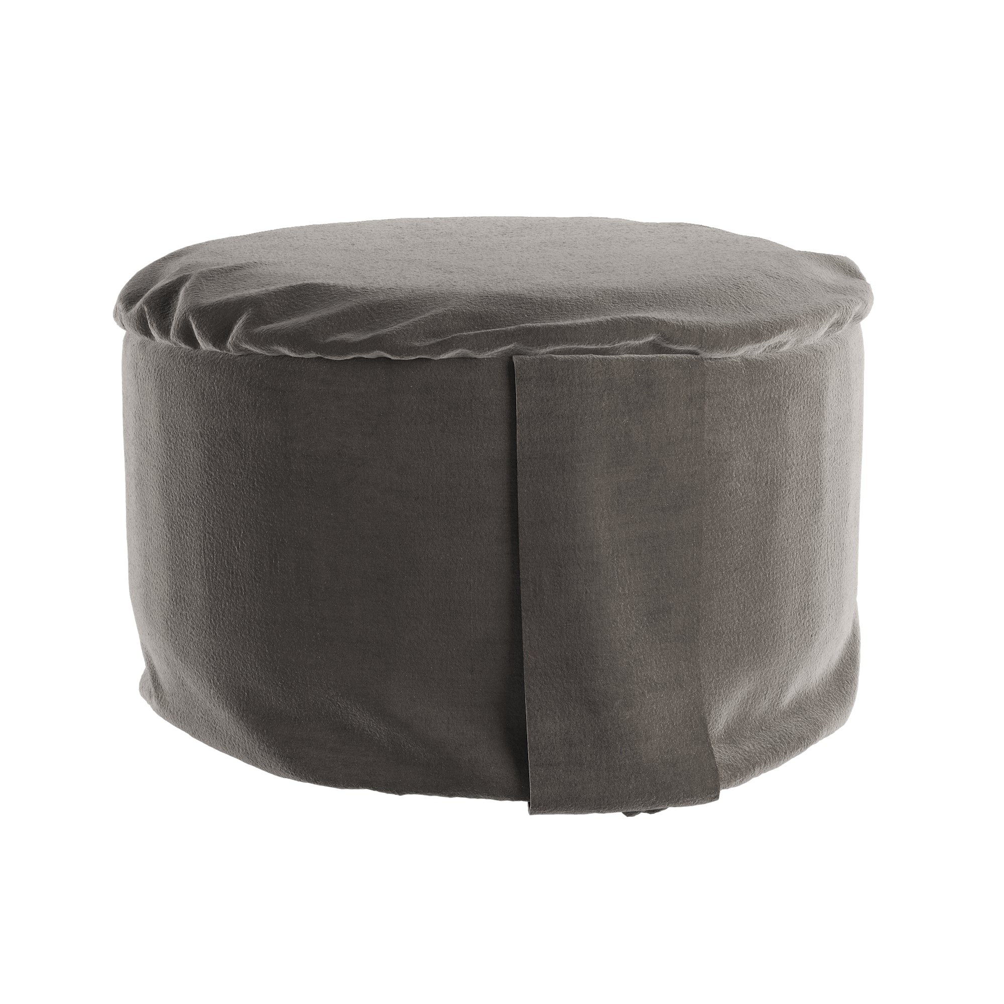Anchovy Velvet Hi-Zafu Meditation Cushion