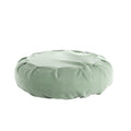 Velvet Zafu Meditation Cushion in Eucalyptus