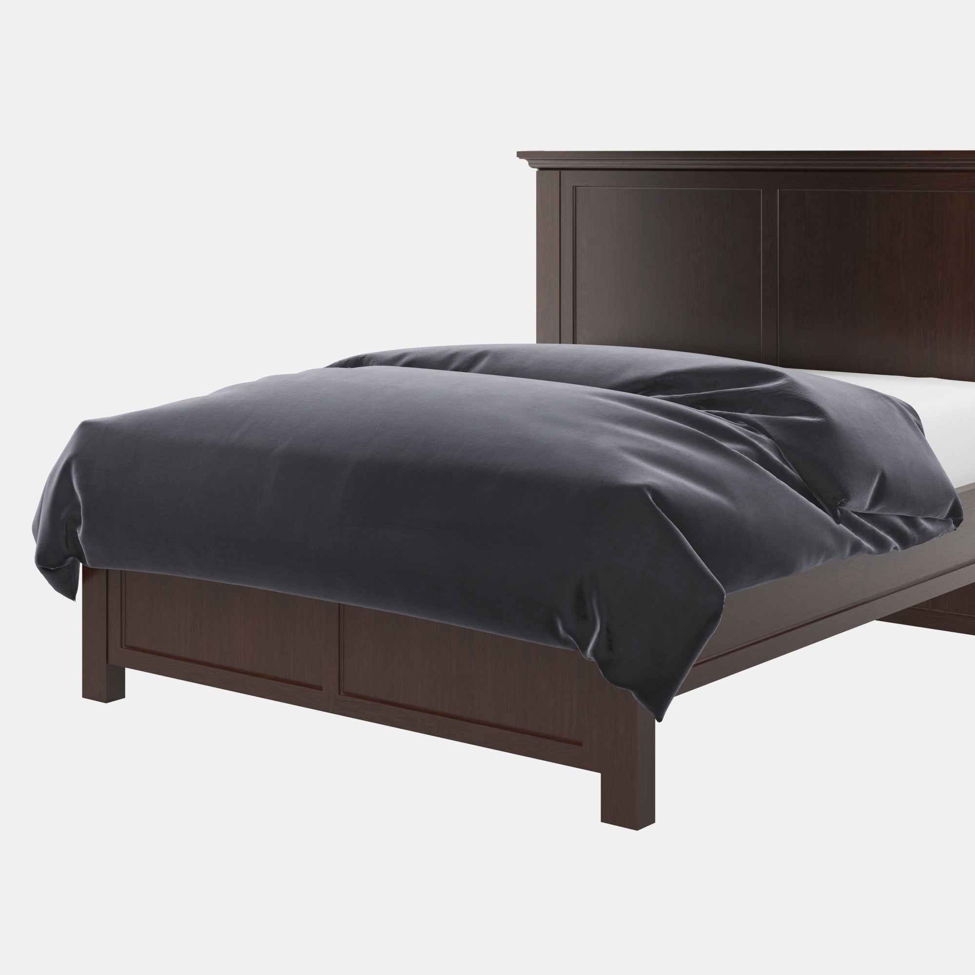 Graphite Velvet Duvet Cover