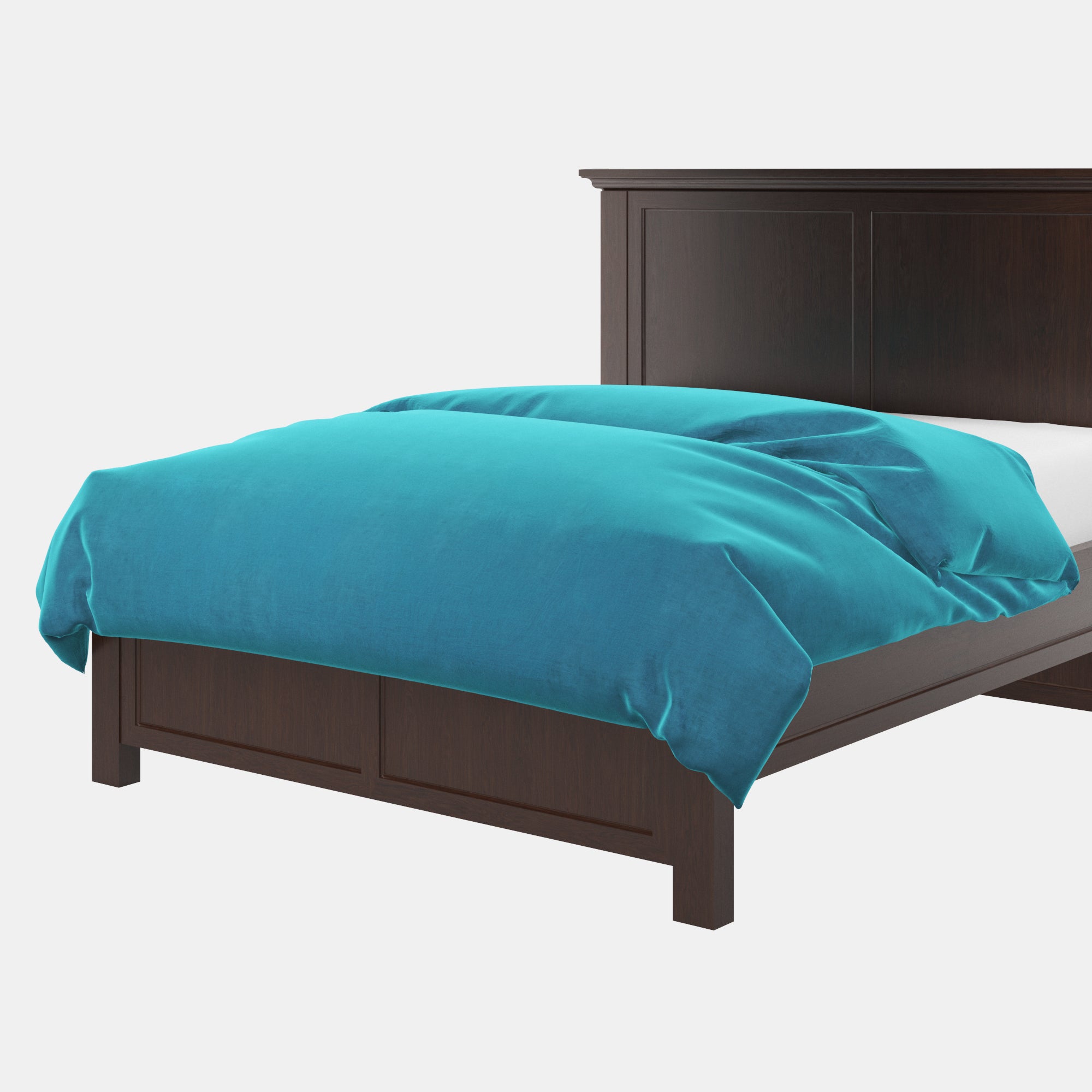 Prussian Velvet Duvet Cover