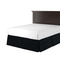 Black Velvet Bedskirt