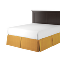 Butternut Velvet Bedskirt