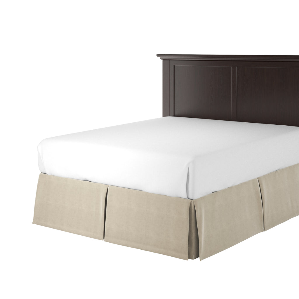 Driftwood Velvet Bedskirt