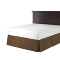 Mushroom Velvet Bedskirt