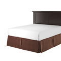 Praline Velvet Bedskirt