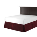 Red Velvet Bedskirt
