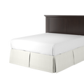 Snow Velvet Bedskirt