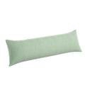 Velvet Lumbar Pillow in Eucalyptus