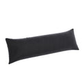 Velvet Lumbar Pillow in Graphite