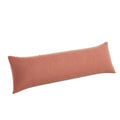 Pink Grapefruit Velvet Lumbar Pillow