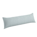 Silver Cloud Velvet Lumbar Pillow