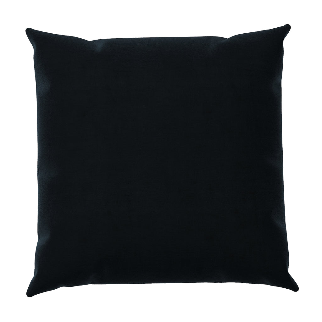 Black Velvet Throw Pillow