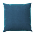 Blue Lagoon Velvet Throw Pillow
