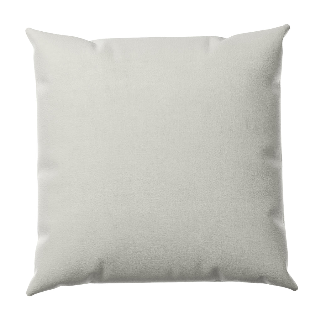 Snow Velvet Throw Pillow