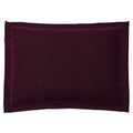 Burgundy Velvet Pillow Sham