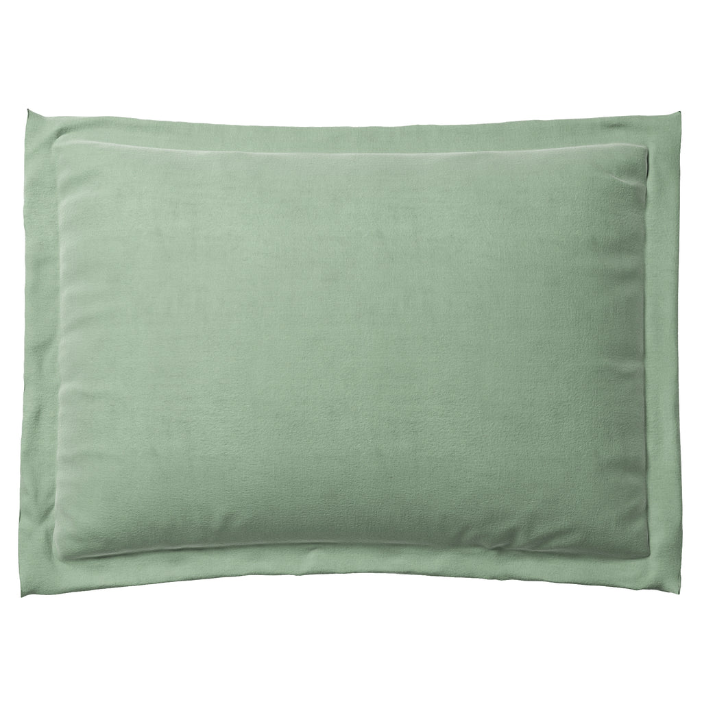 Velvet Pillow Sham in Eucalyptus