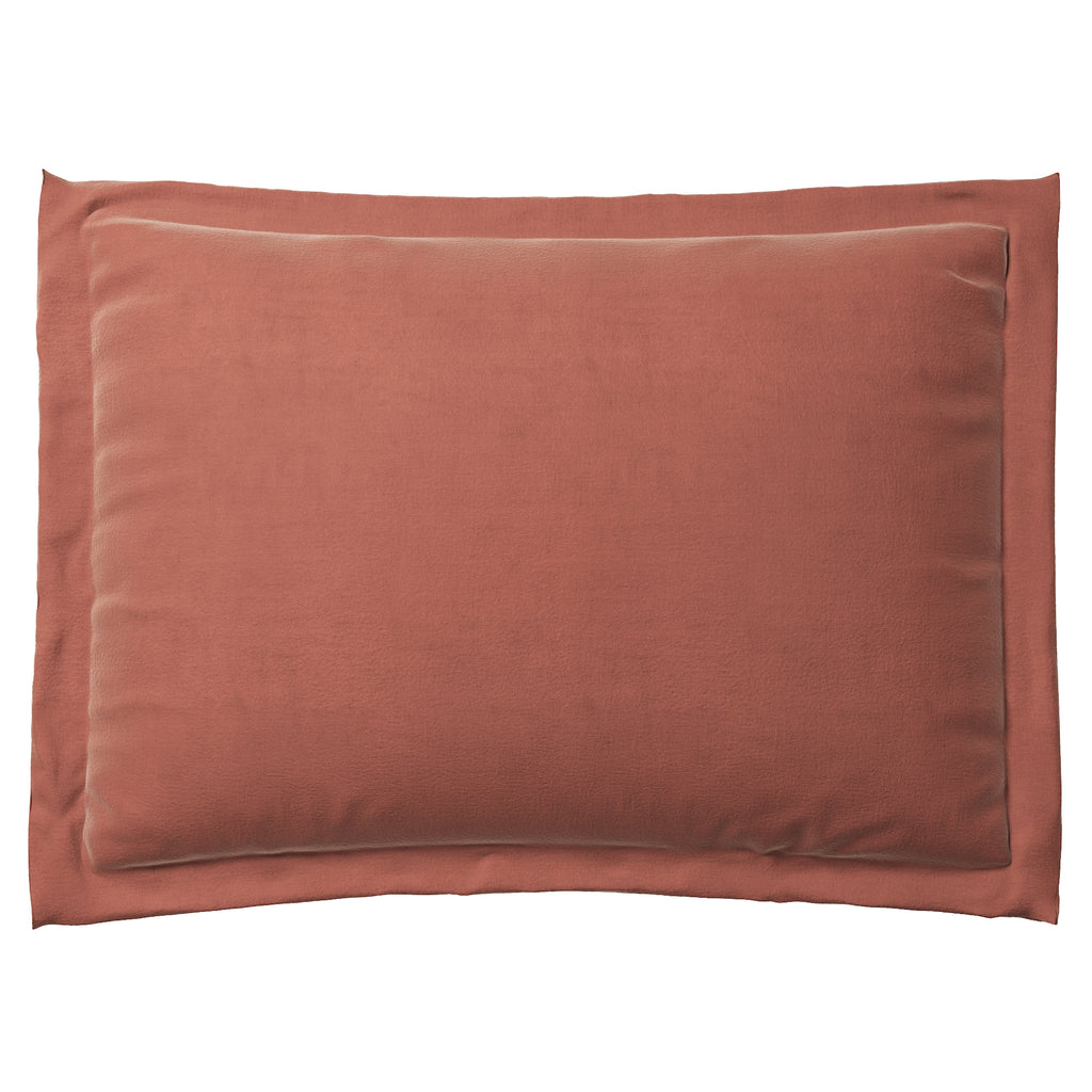 Pink Grapefruit Velvet Pillow Sham