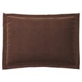 Praline Velvet Pillow Sham