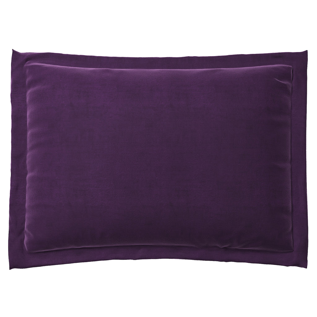 Velvet Pillow Sham in Sweet Berry
