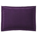Velvet Pillow Sham in Sweet Berry