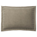 Taupe Velvet Pillow Sham