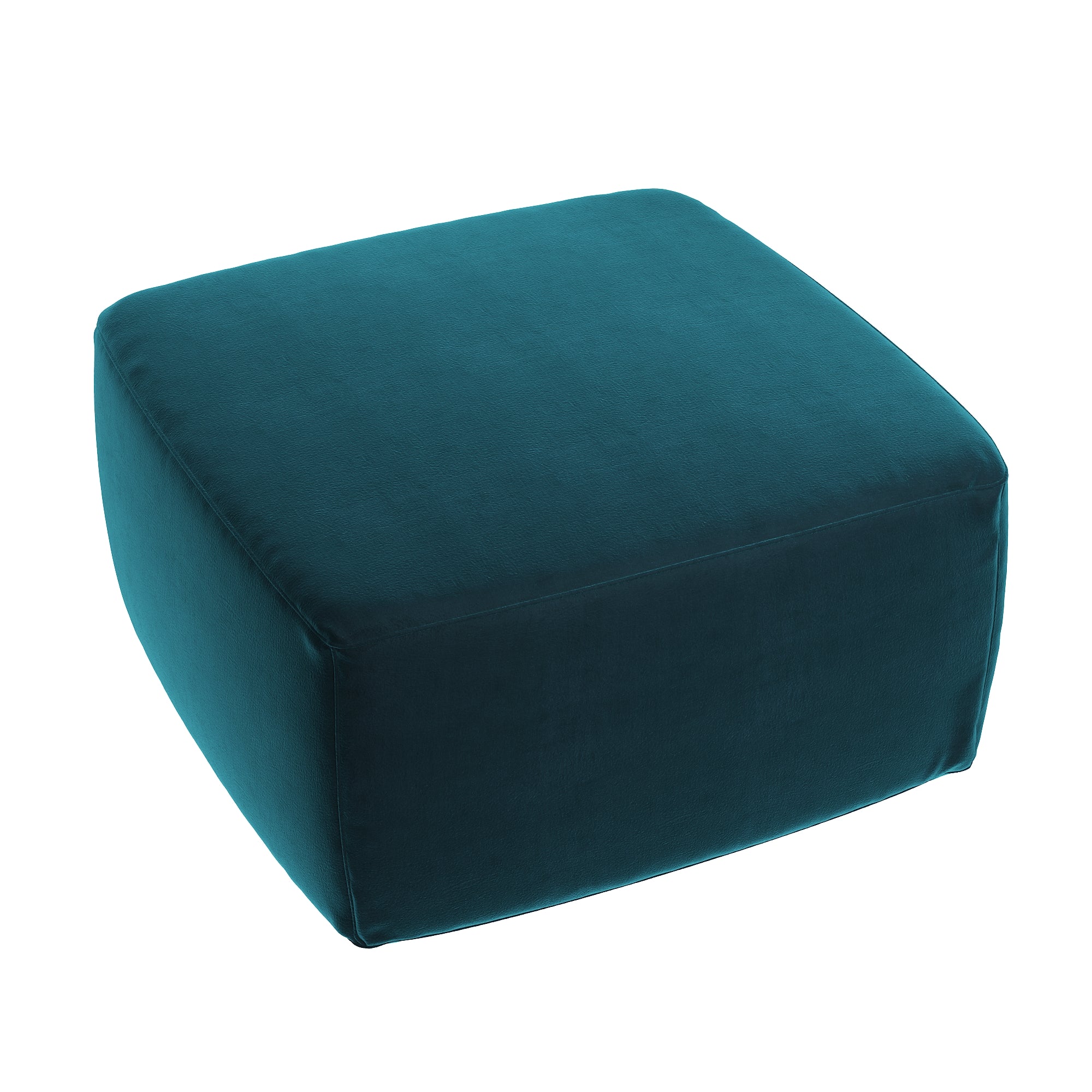 Velvet Pouf