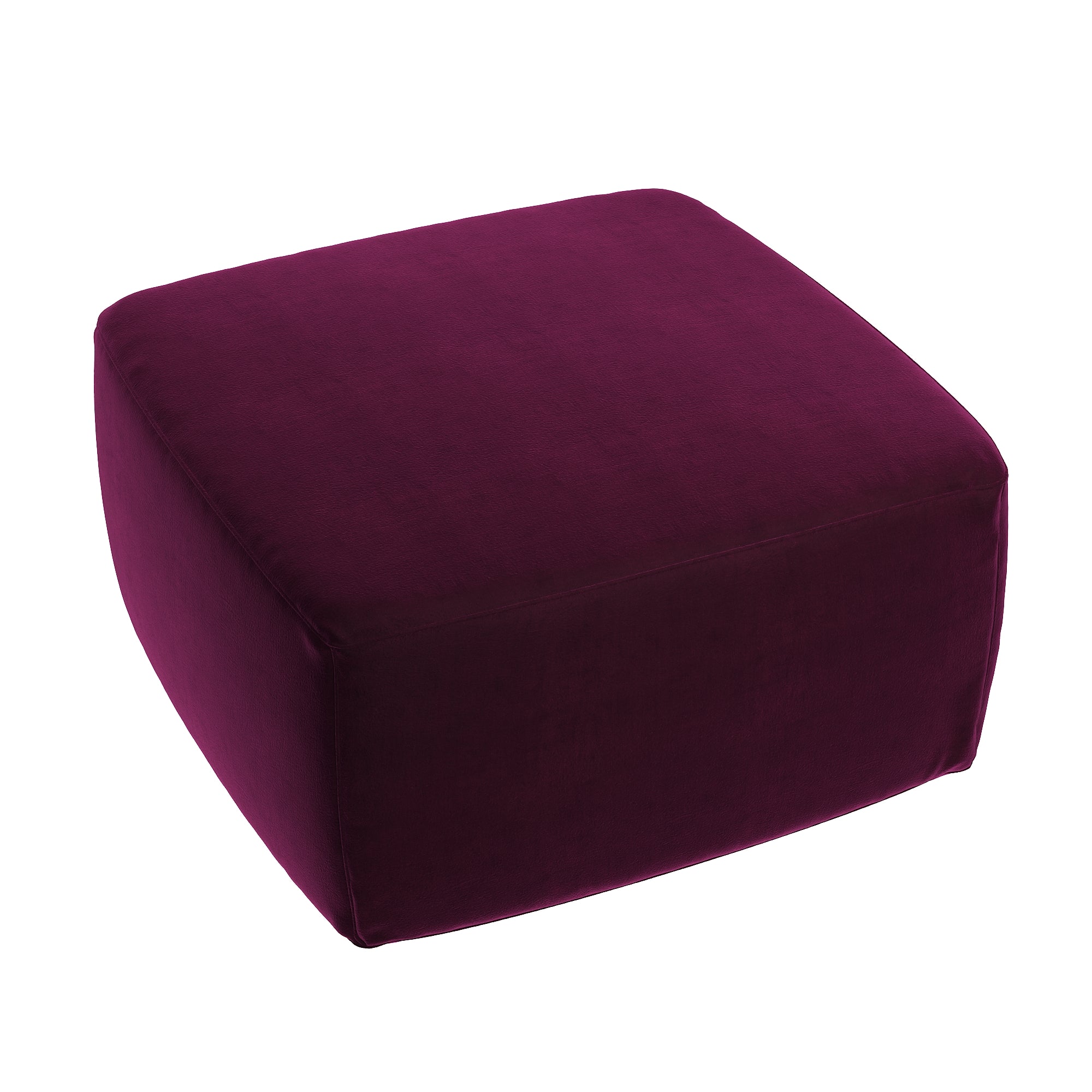 Velvet Pouf