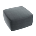 Cyclone Velvet Pouf
