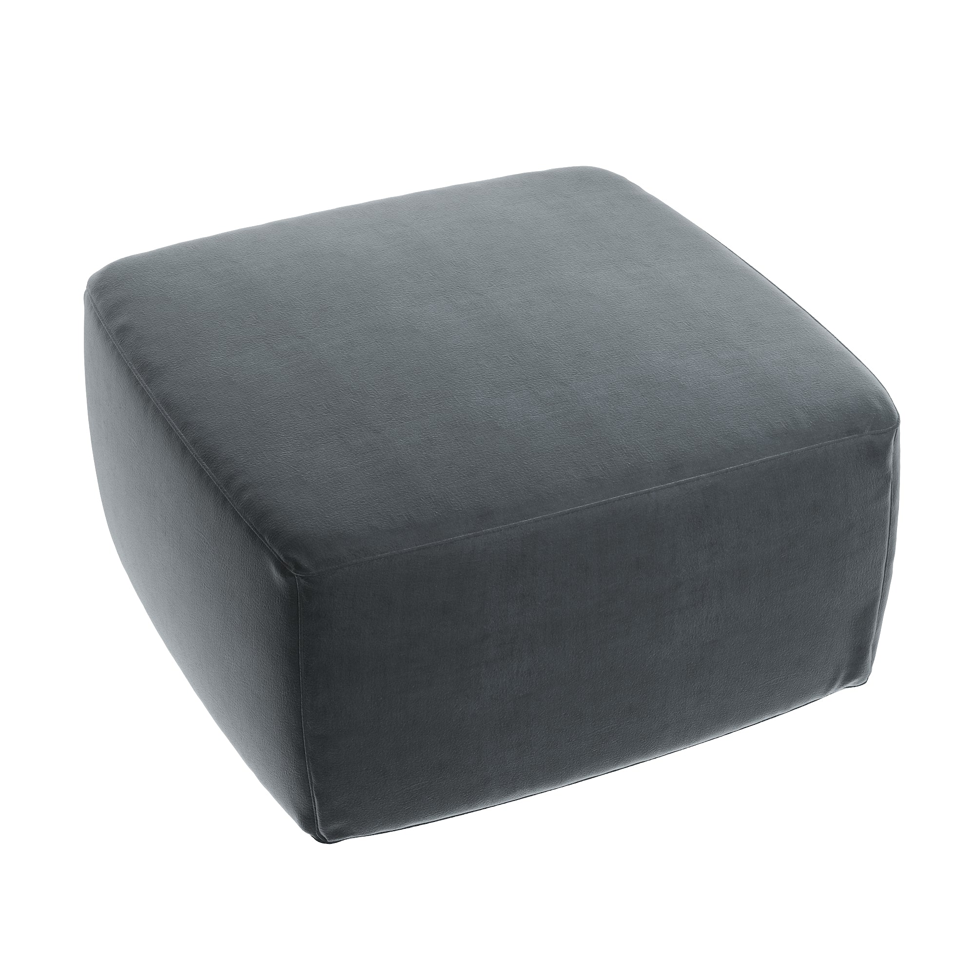 Cyclone Velvet Pouf
