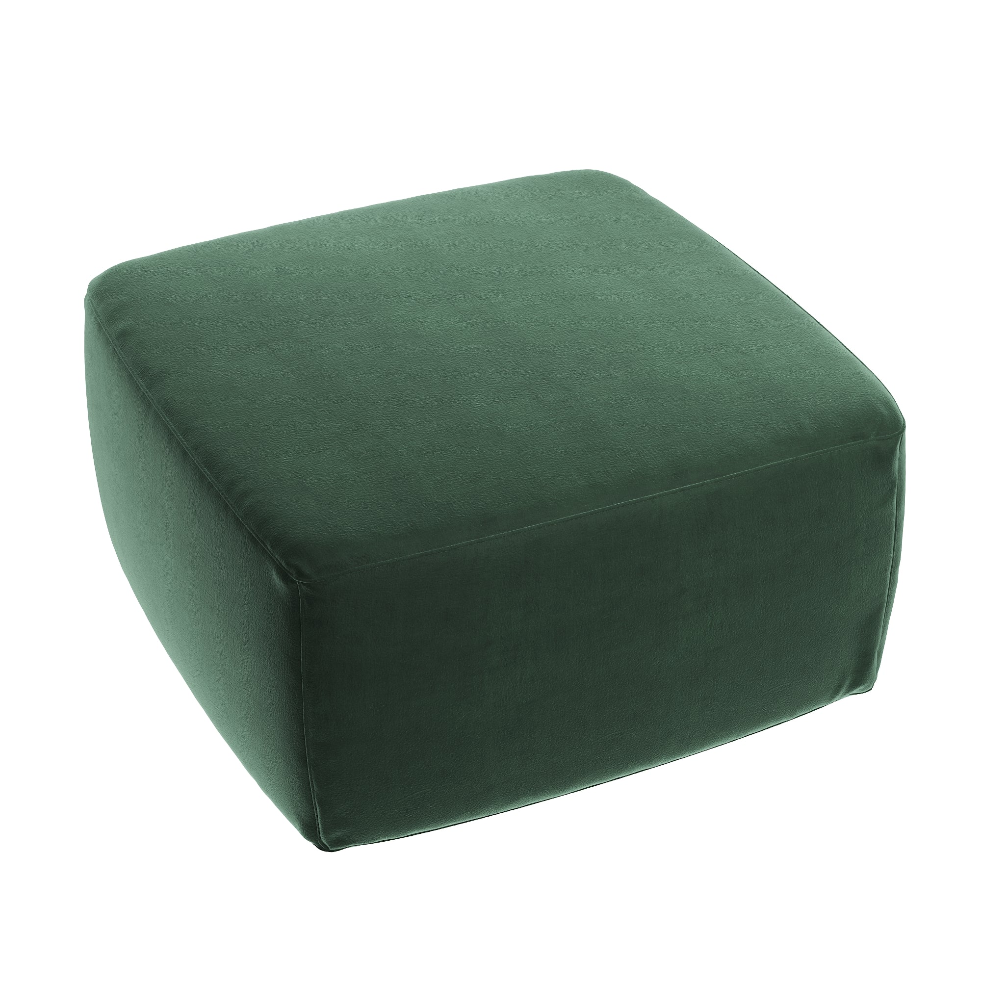 Velvet Pouf
