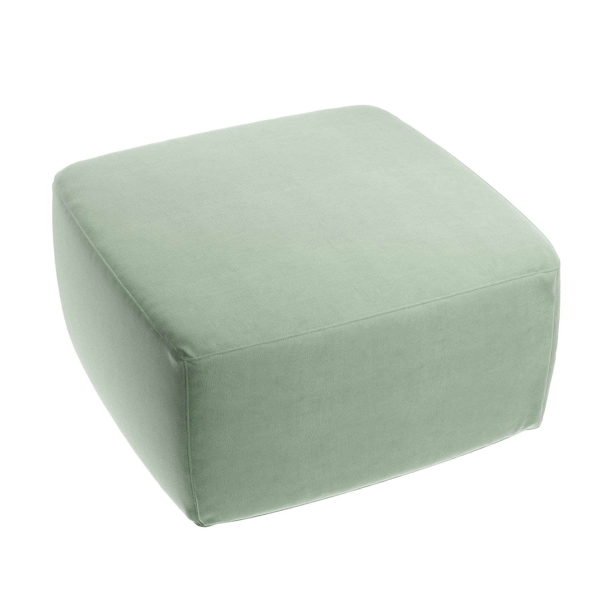 Velvet Pouf