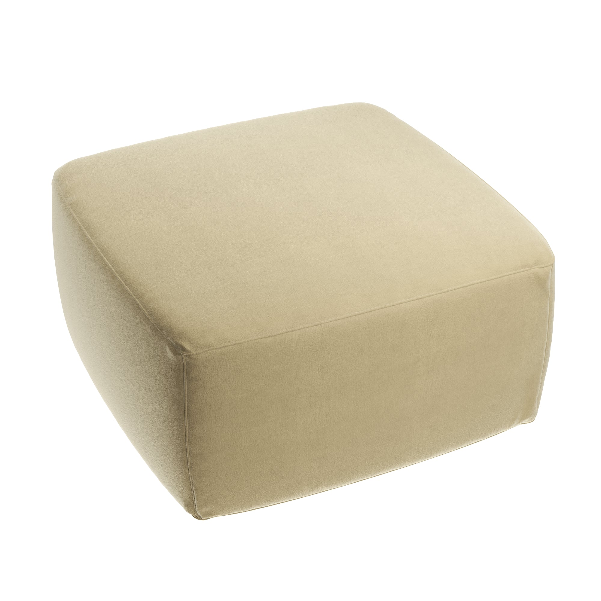Gobi Velvet Pouf