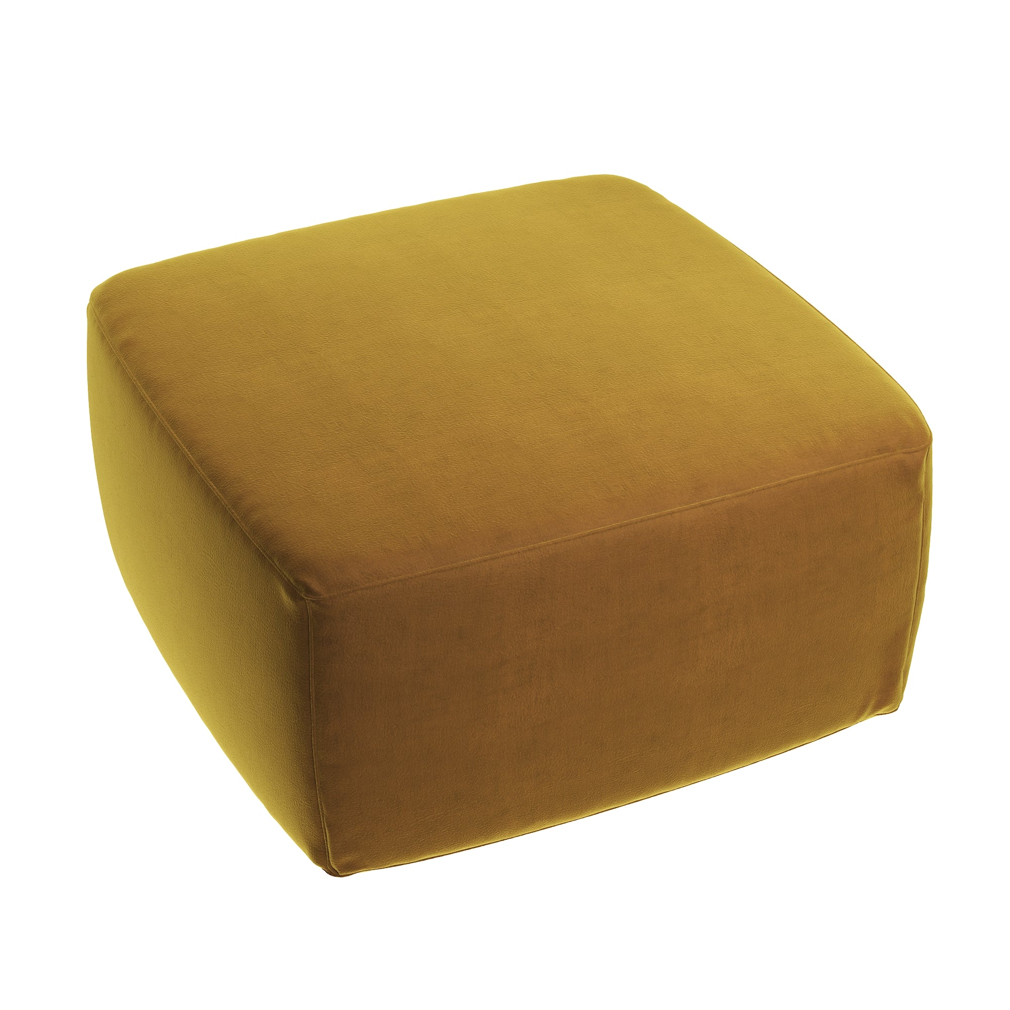 Velvet Pouf