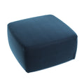 Harbor Velvet Pouf