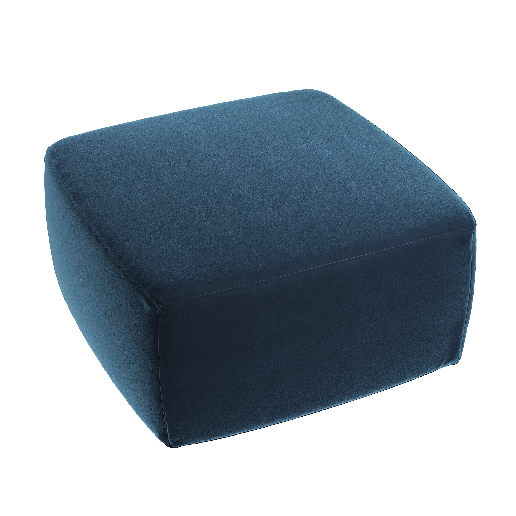 Velvet Pouf