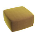 Honey Velvet Pouf