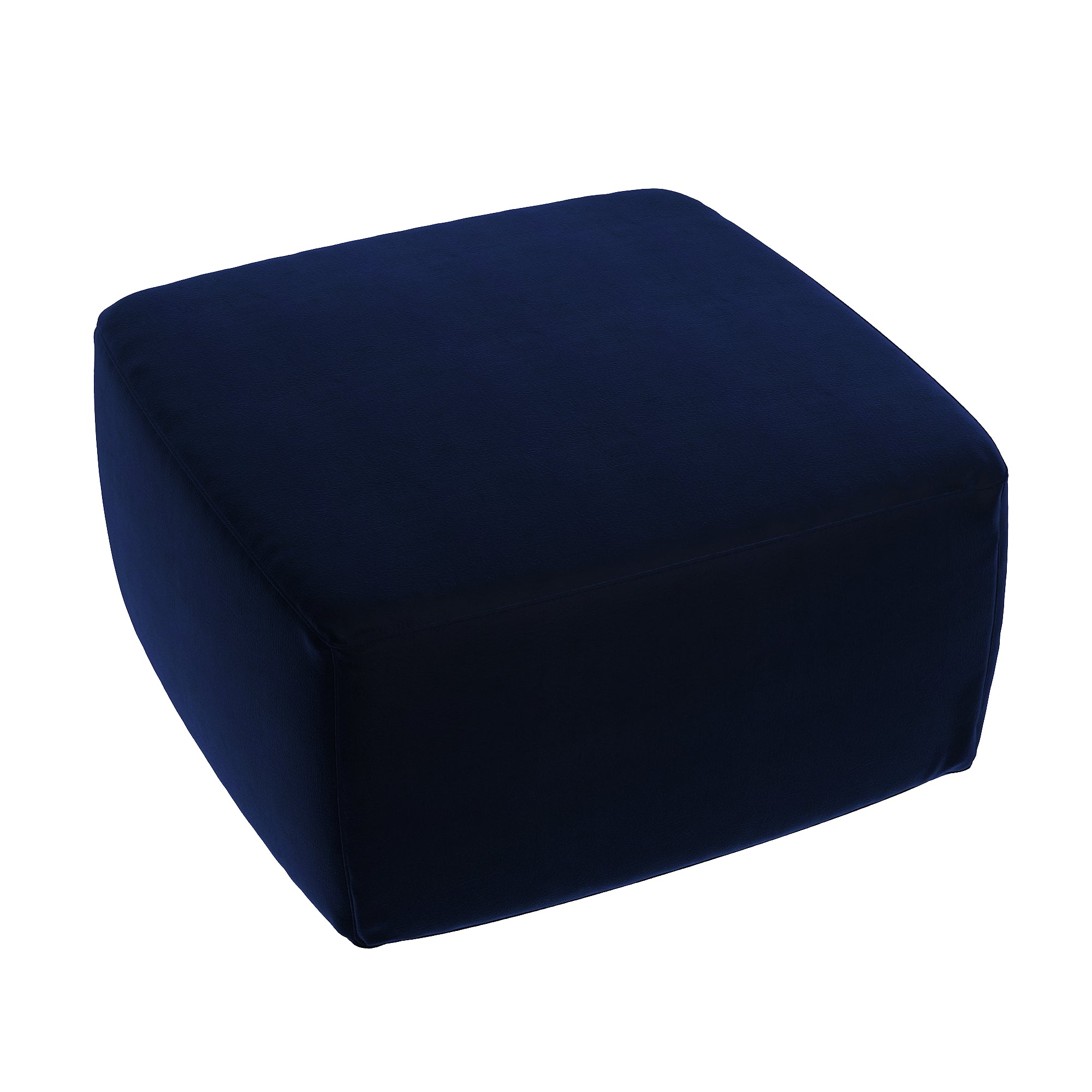 Velvet Pouf