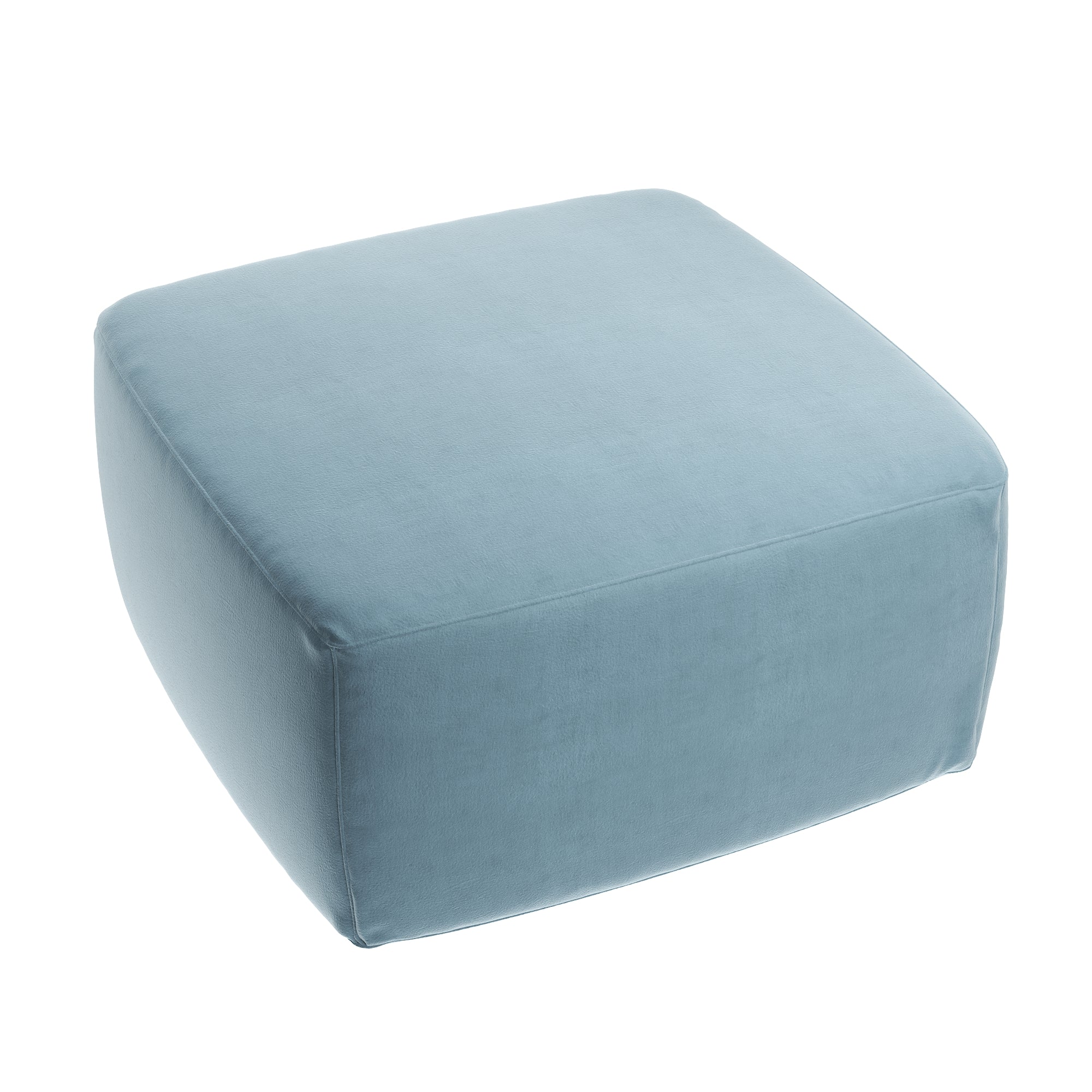 Velvet Pouf