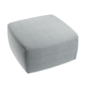 Mineral Velvet Pouf