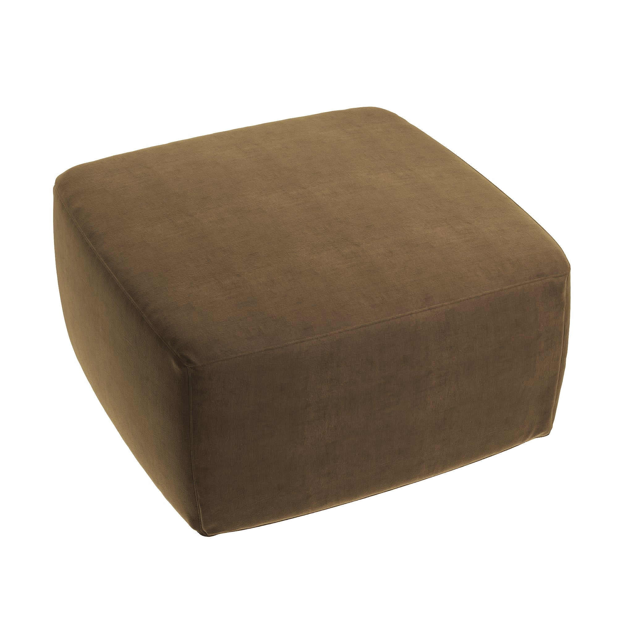 Velvet Pouf