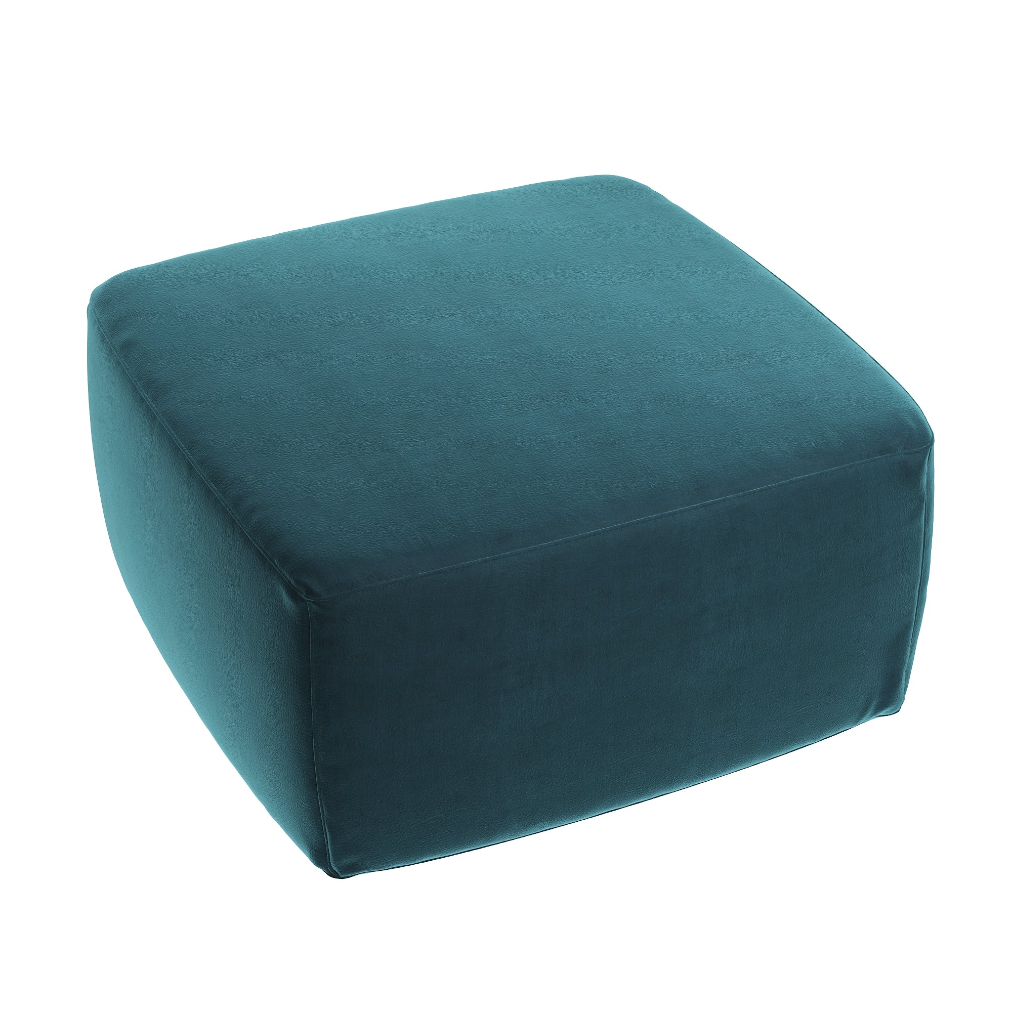 Velvet Pouf