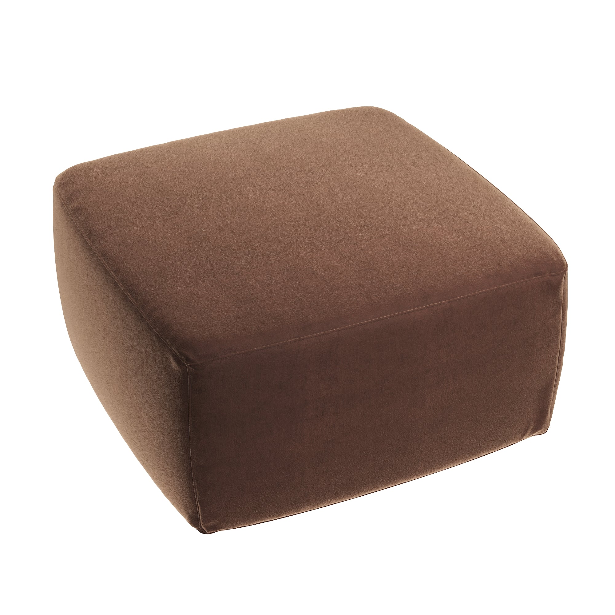 Velvet Pouf
