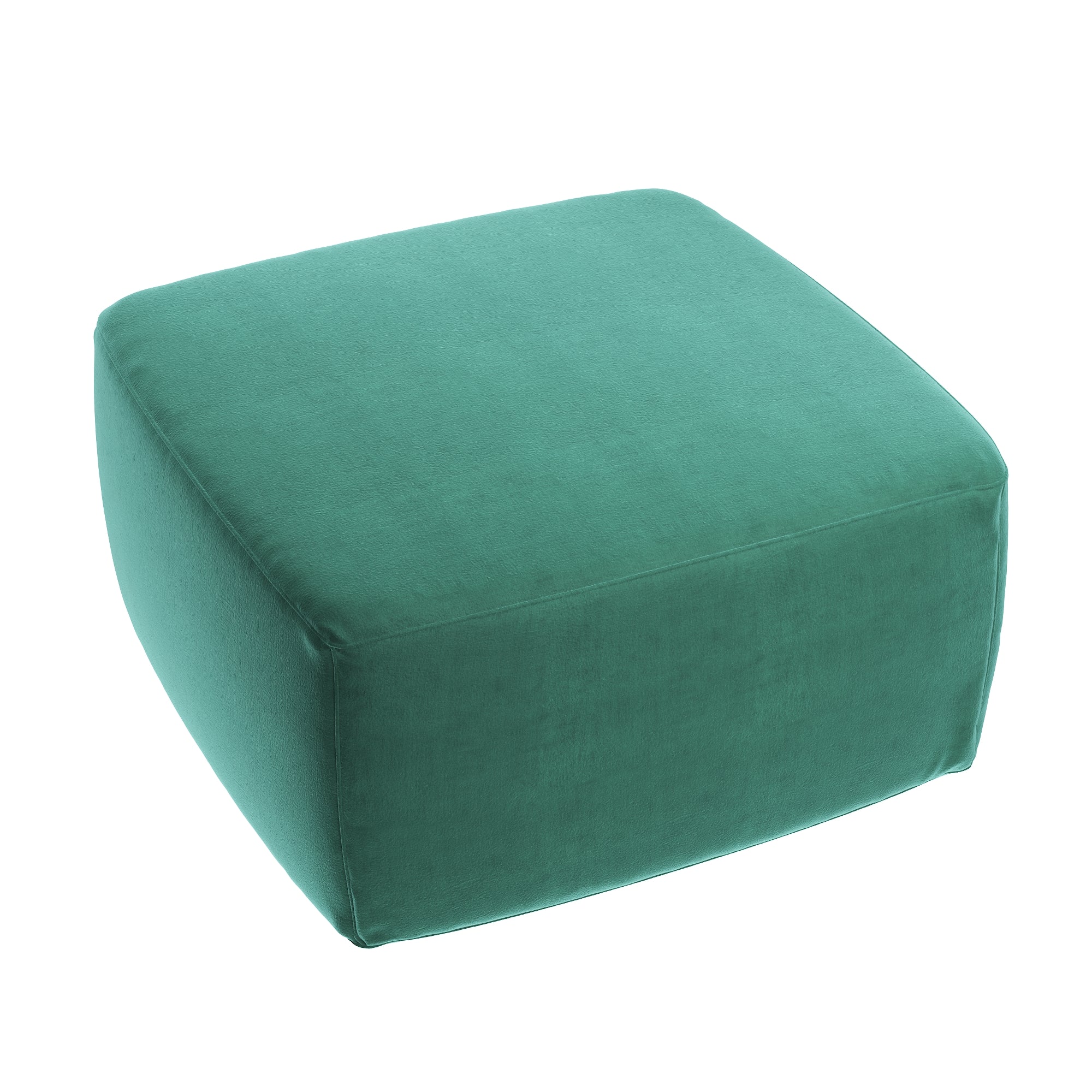 Velvet Pouf