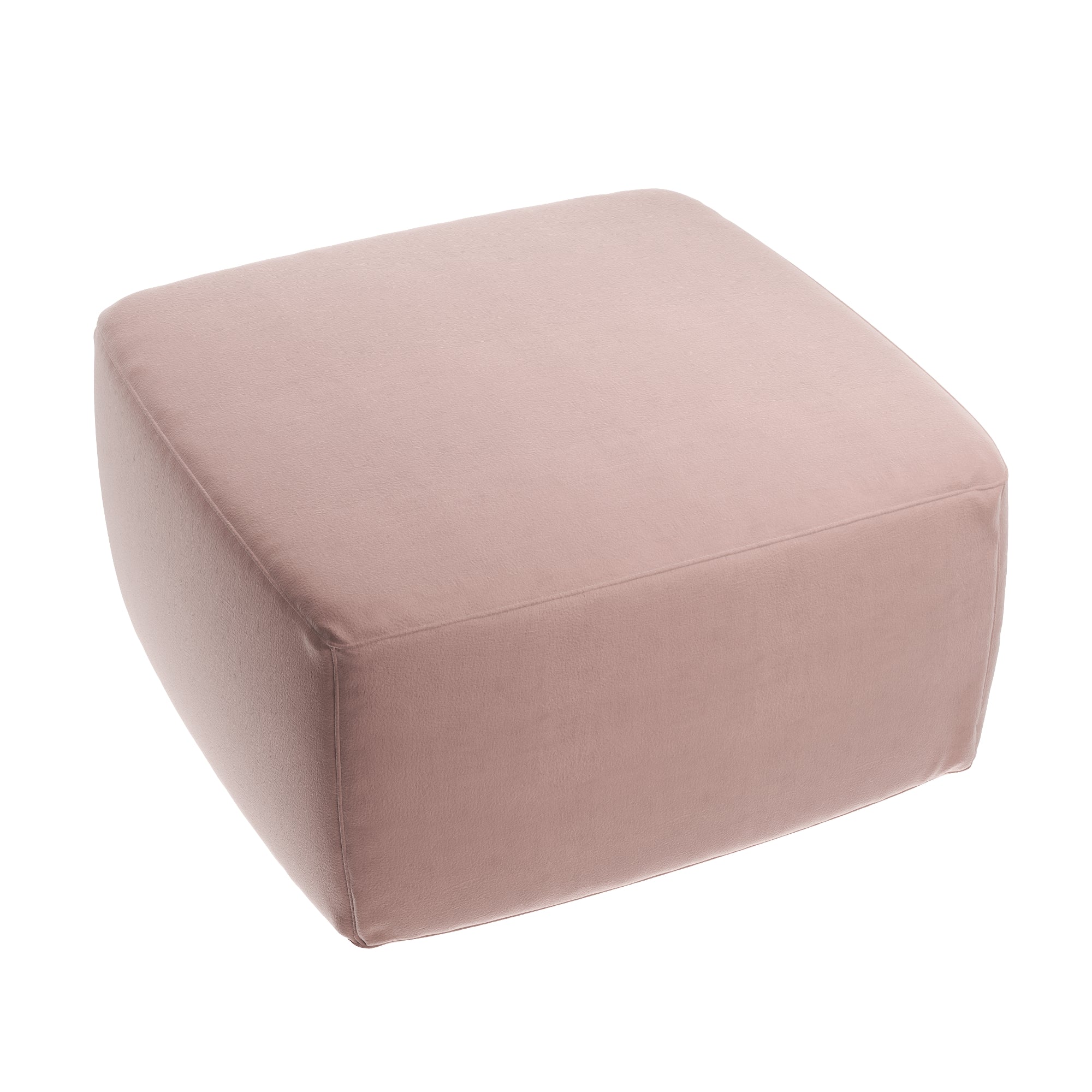 Velvet Pouf