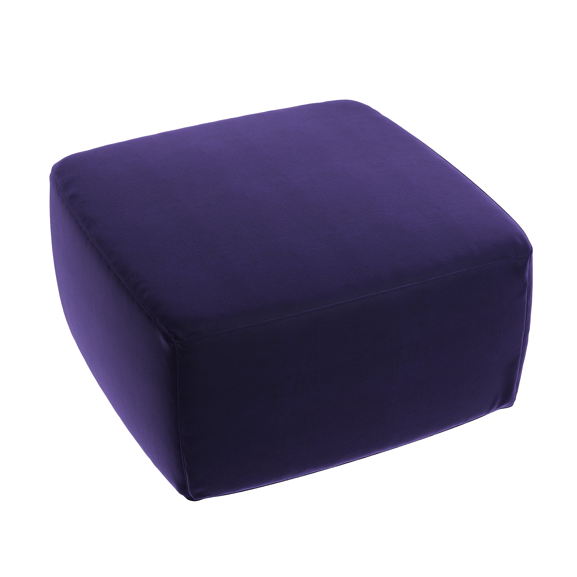 Velvet Pouf