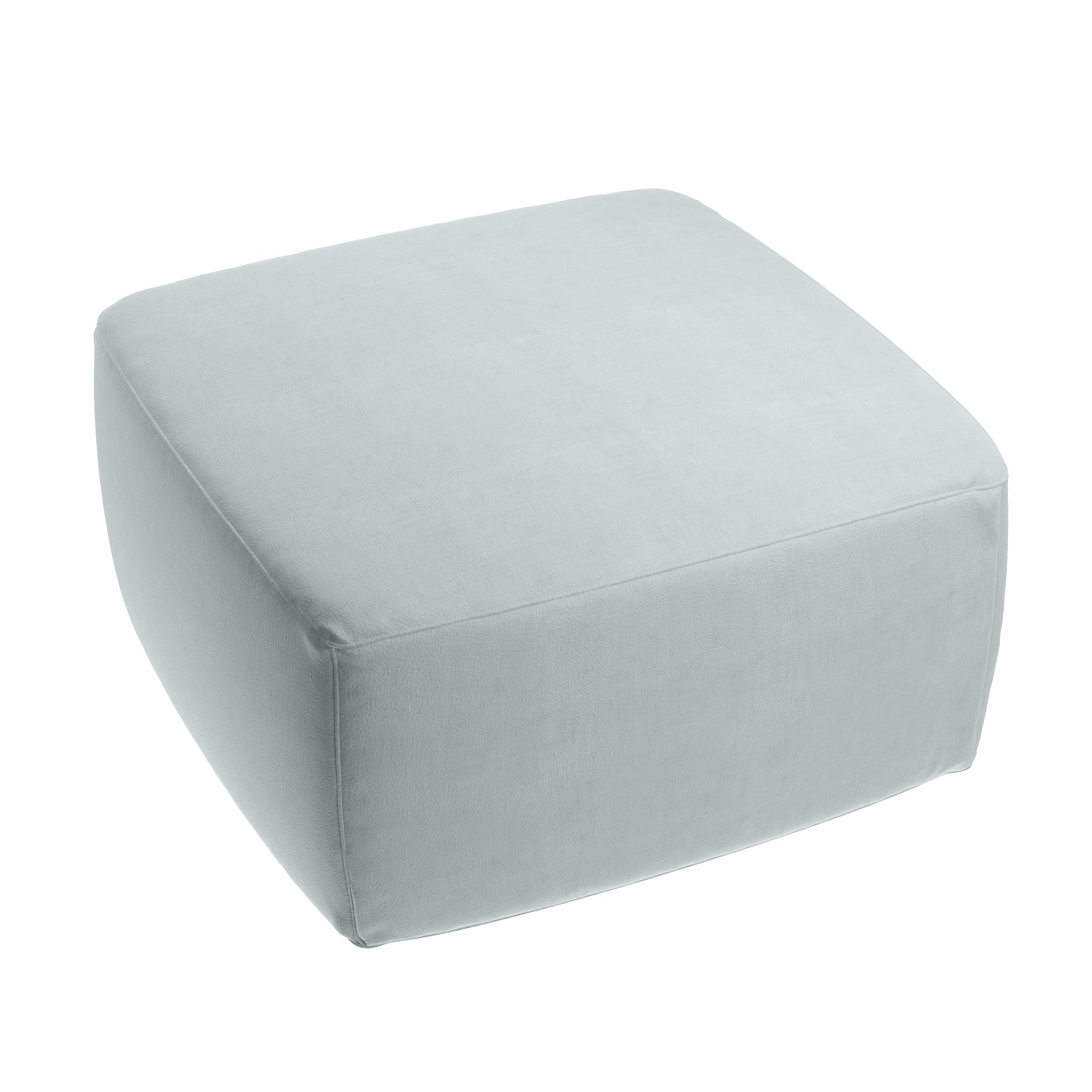 Velvet Pouf