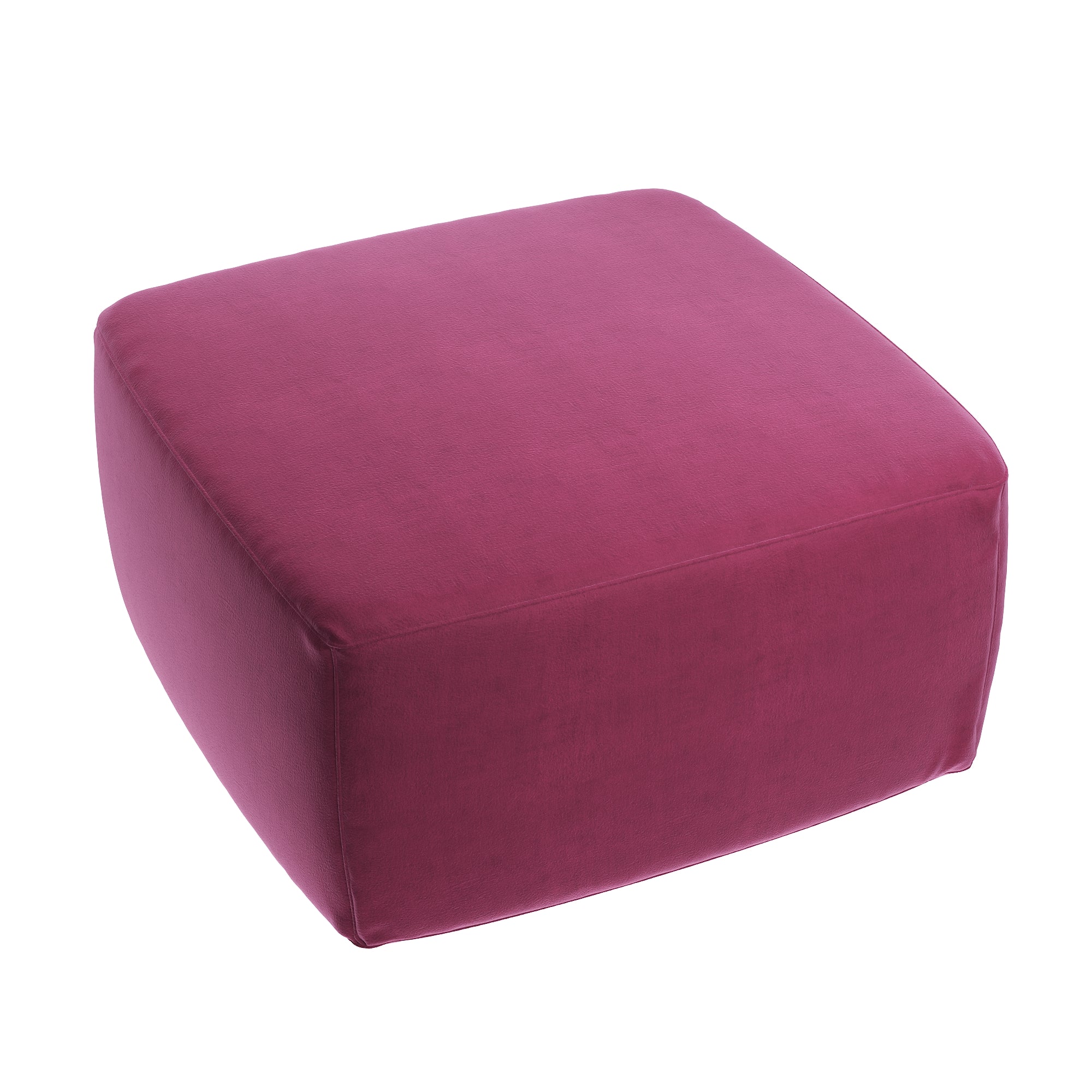 Velvet Pouf