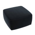 Thunder Cloud Velvet Pouf