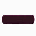 Burgundy Velvet Bolster Pillow